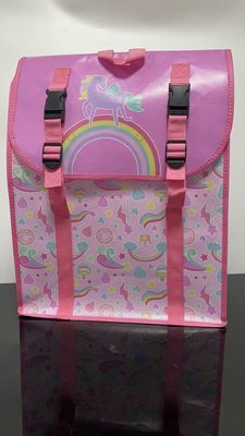 Backpack Like Pink Color 140gsm Non Woven Shopping Carry Bags