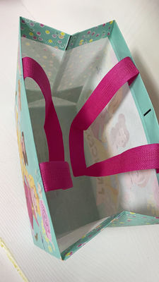 Lovely Non Woven 24cm Thickness Shopping Carry Bags , Non Woven Fabric Bags