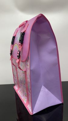 Backpack Like Pink Color 140gsm Non Woven Shopping Carry Bags